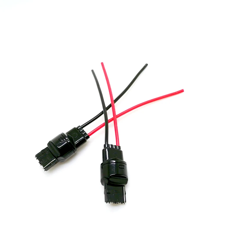 Car lamp Male socket 1156 1157 3156 3157 7440 P21W BAY15D lamp Pigtail Socket,Halogen Adapter,Led Socket wiring harness