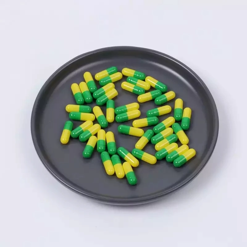 Customize Printed Different Color Halal Capsules Gelatin Vegetarian Empty Capsules