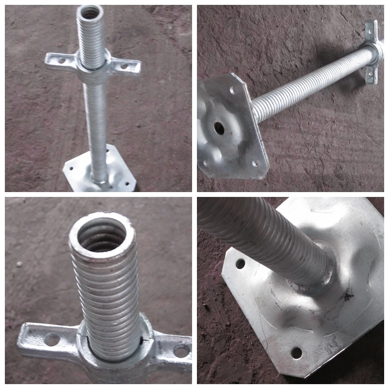 
Guangzhou easily install frame scaffolding jack base 