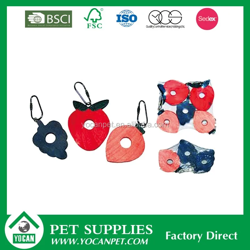 Simple Colorful hamster chew Natural Wooden Pine Guinea Pigs Rats Chinchillas Toys Accessories Exercise Birds