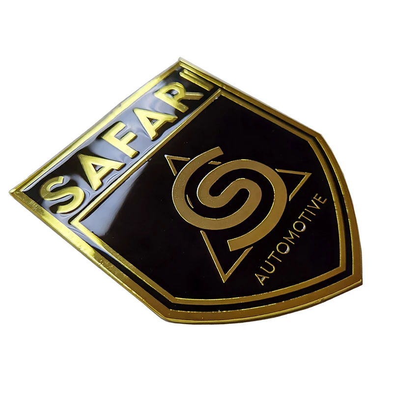 Пользовательский золотой автомобиль эмблема
