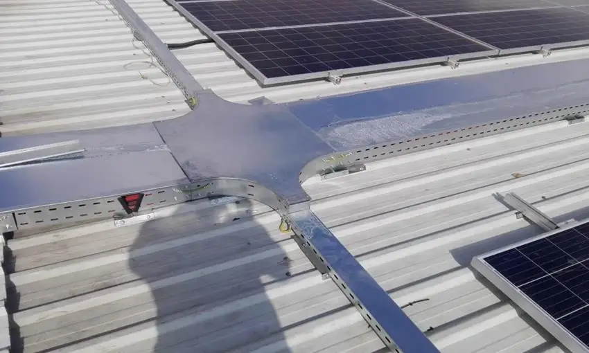 Factory Direct Sale Waterproof Rustproof Outdoor Spraying Cable Trunking Stainless Steel Hot-Dipped Galvanized Solar Cable Tray