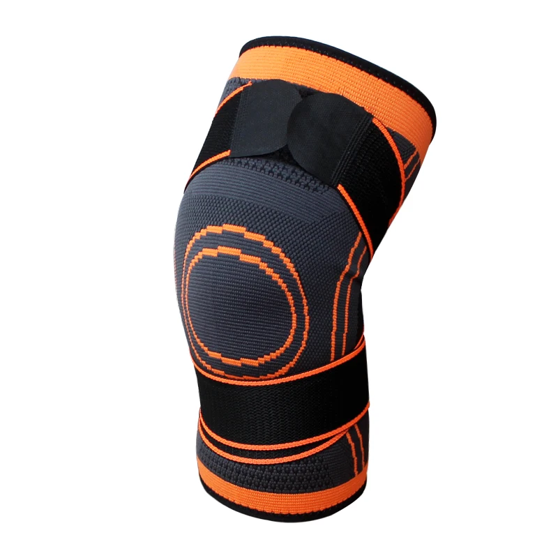 2021 Low MOQ Factory Price Compression Sport Support Knee Sleeve Nylon Knee Brace for Sports and Fitness