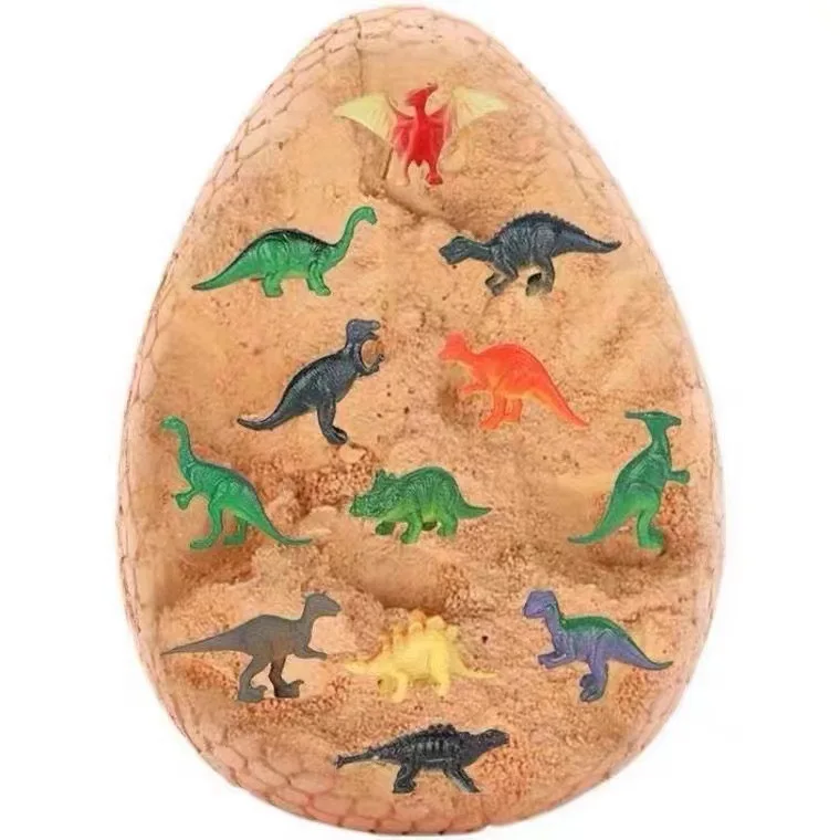 Educational Dinosaur Toys Easter Gifts  Activity dinosaur digging toys jumbo dino egg dig kits for kids for Boys & Girls