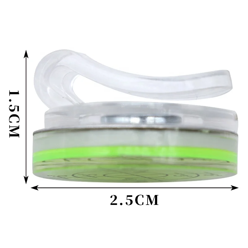 HOW TRUE Wholesale Magnetic Golf Marker Hat Clips Green/Blue/Pink Plastic Golf Hat Clip Level Gauge Ball Marker