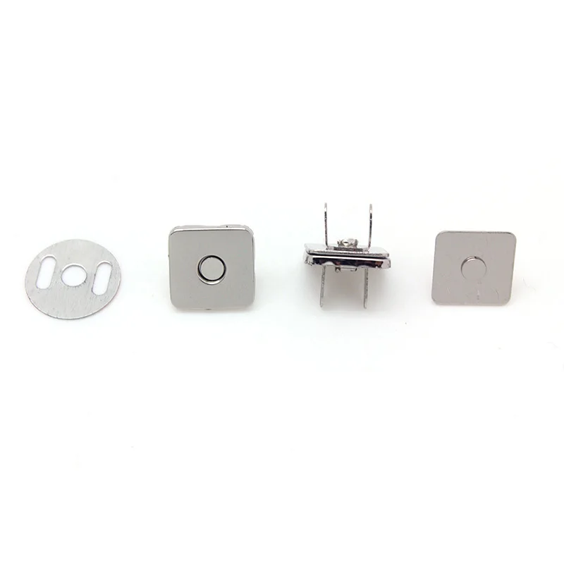 High Quality Square Magnetic Snap Button for Purse Leather Bag