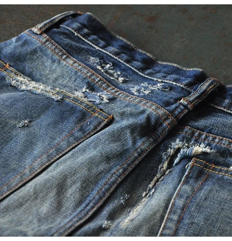 Lotfeel высокое качество винтажные дропшиппинг в наличии мужские джинсы selvedge