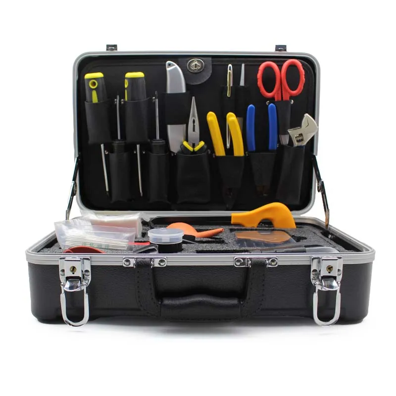 Shinho X-20A волоконно-оптической Соединительная инструментов 26 типы с прочный жесткий чехол для переноски