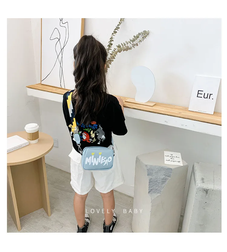 2020 New Purse for Girls Kids Carton Letter bags cute Bags meaagers Purse for wholesale