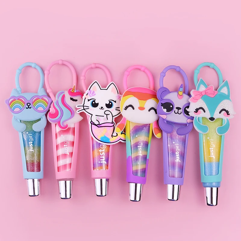 Горячая Распродажа, красивая матовая губная помада бренда Just Girl, водостойкий спиральный цвет, косметический блеск для губ для девочек