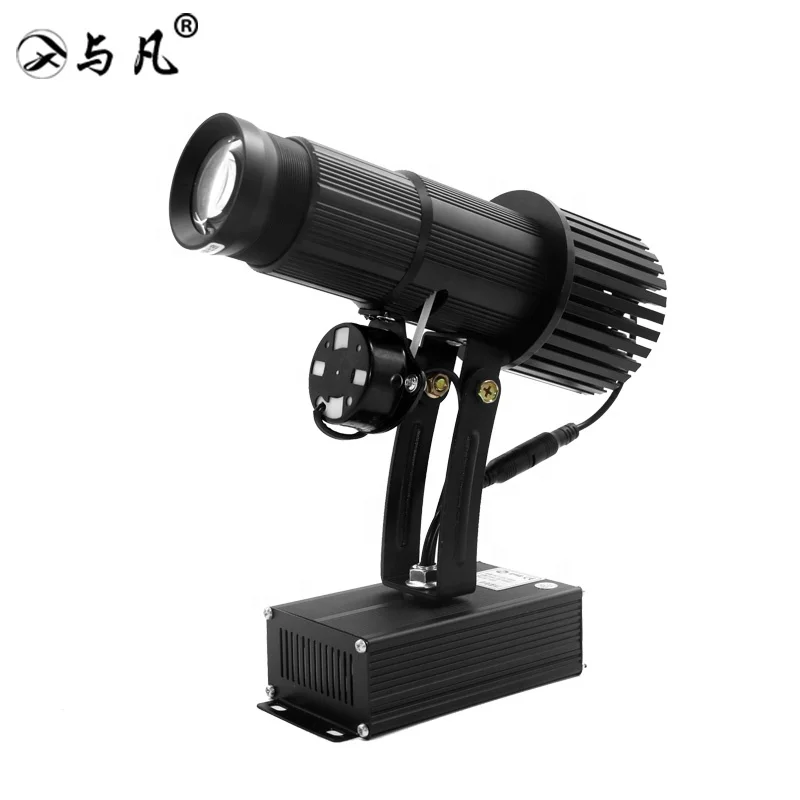 50W Power Advertising Logo Projector With Remote Control  Pattern Projection Lamp Customized Static Indoor LED Gobo Projector