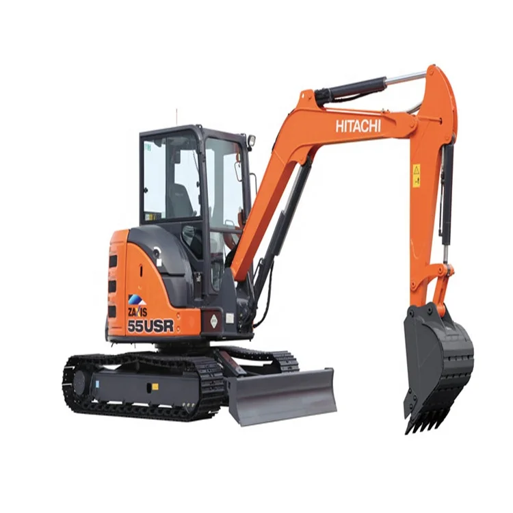 Used Crawler second hand  Hitachi digger Ex55  mini Excavator with buckets for sale