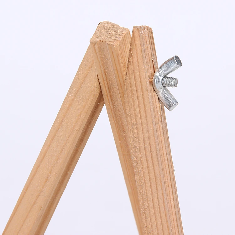 
Factory direct sale solid wood easel children mini wooden tripod 