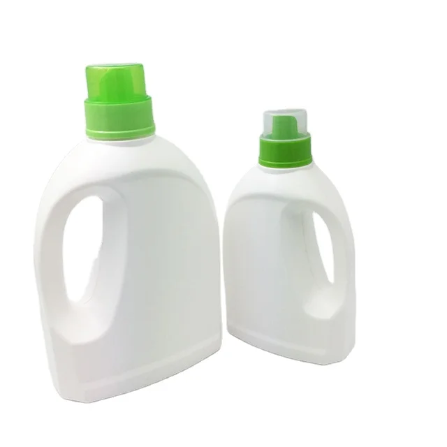 big capacity PE plastic  1L 2L laundry detergent bottle manufacturer/wholesale