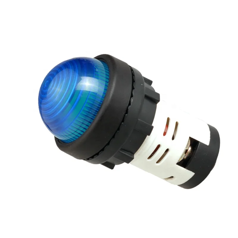 22mm waterproof 110v plastic led light bar switch