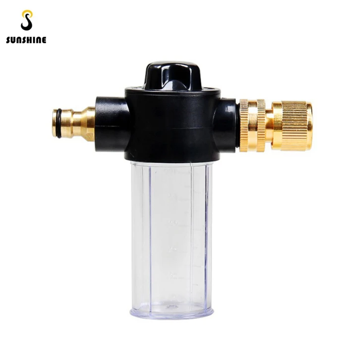 100 мл многофункциональный бытовой пенораспылитель для мытья автомобиля, пенораспылитель для мытья автомобиля, Водный пистолет с быстрым подключением