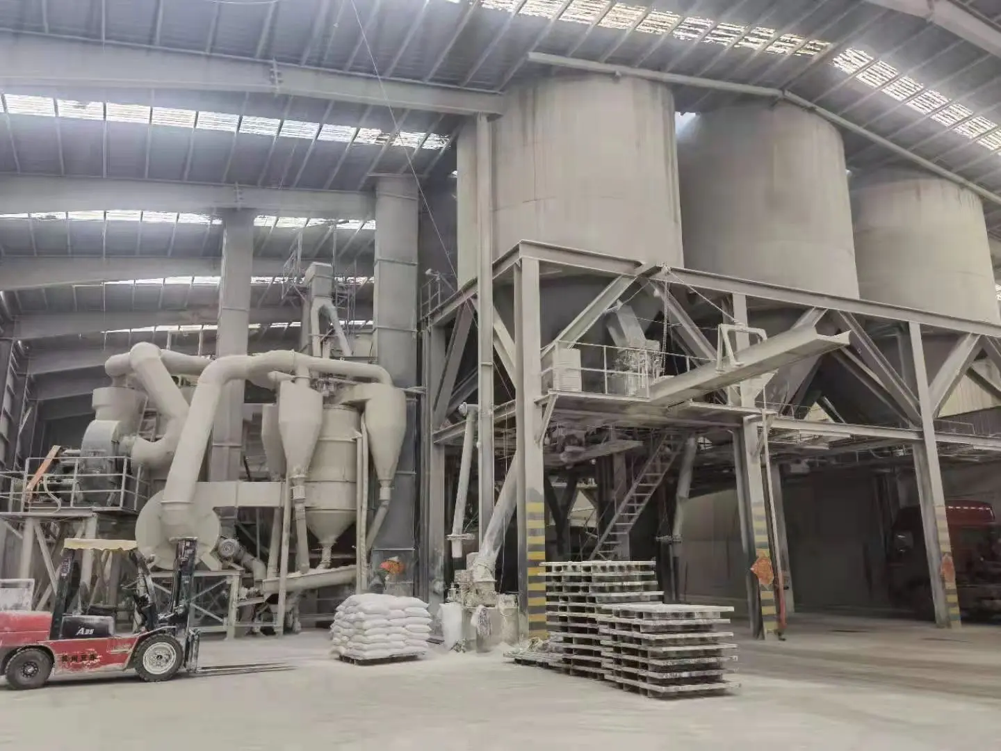 China   White Hydrated Lime plant