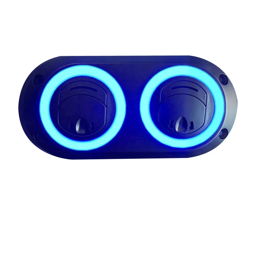 bus wind outlet bus reading light air louver bus with led blue light HC-B-12291-2