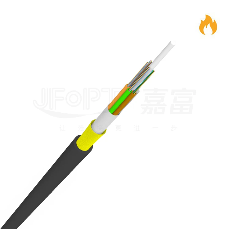 Shenzhen OEM All Dielectric Self Supporting Fiber Optic SM MM 8 12 24 48 Core Fiber Optic Span 100m ADSS Cable