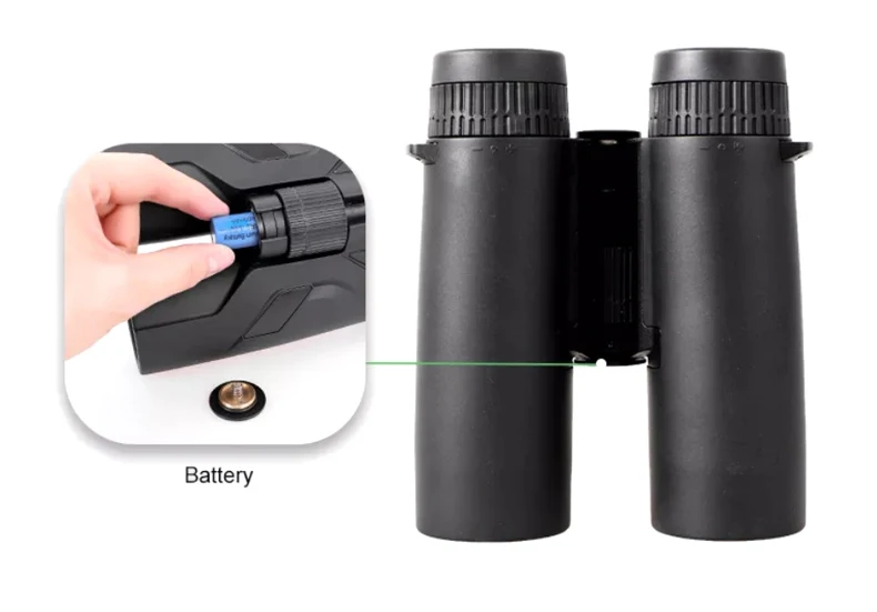 SECOZOOM  IPX7 Waterproof Binocular Laser Distance  Rangefinder for Golf Hunting