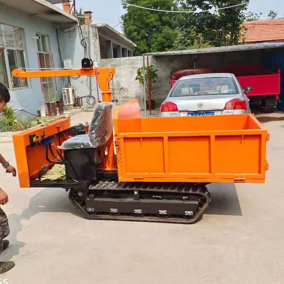 Оптовая продажа высокоэффективные заводские прямые продажи самосвалы на гусеничном ходу 1ton1.6 ton2.0ton мини-самосвалы для сада