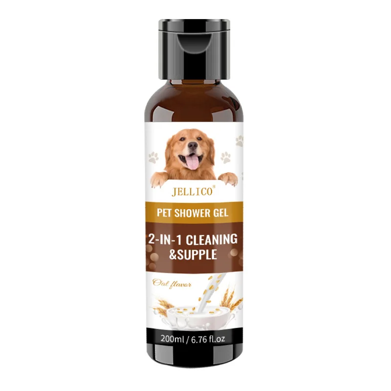 2 In 1 Body Wash and Shampoo for Dogs and Cats Animal PH Balanced Deodorizing Pet Friendly Formula