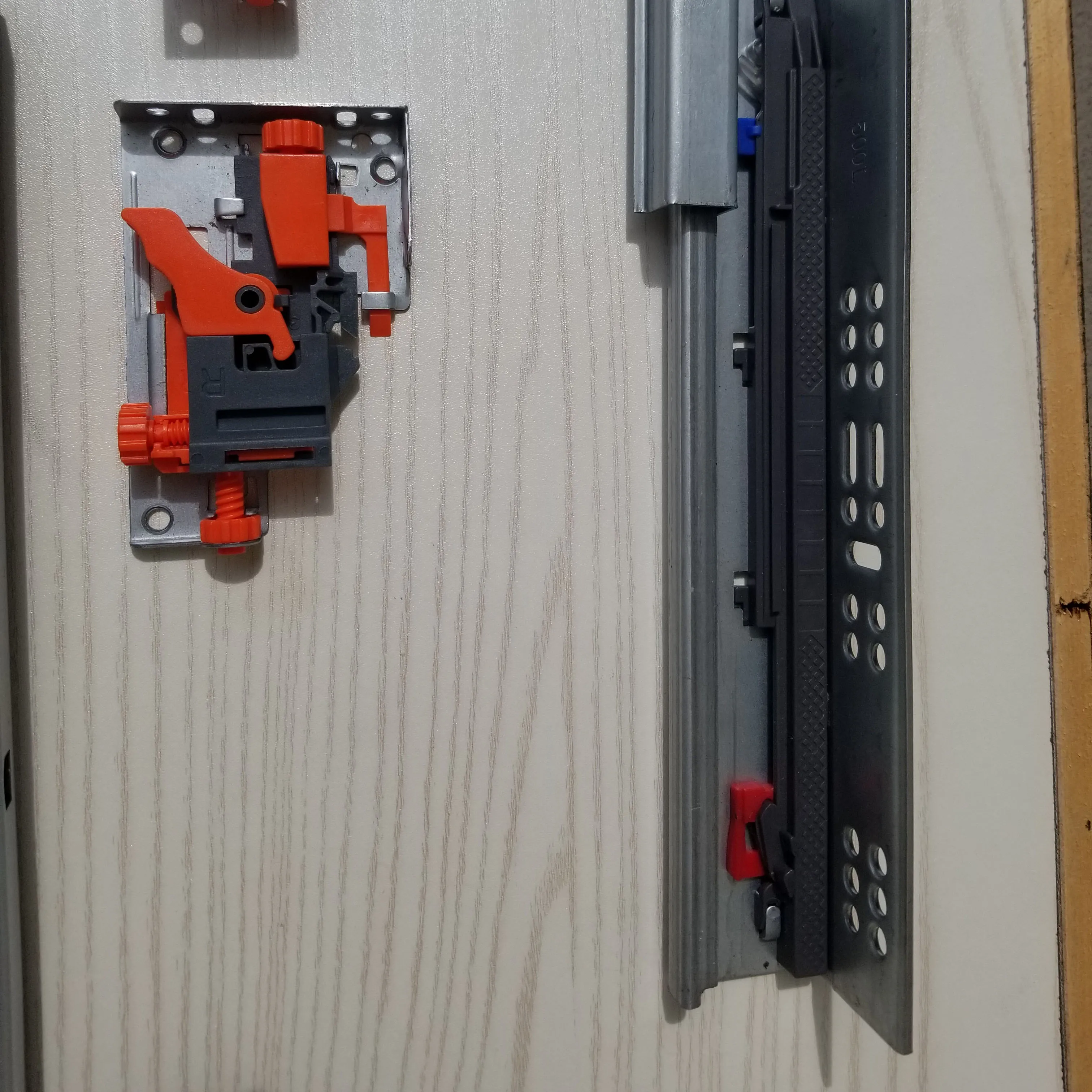 Фурнитура для мебели многофункциональные направляющие открытия мягких закрытых скрытых слайдов