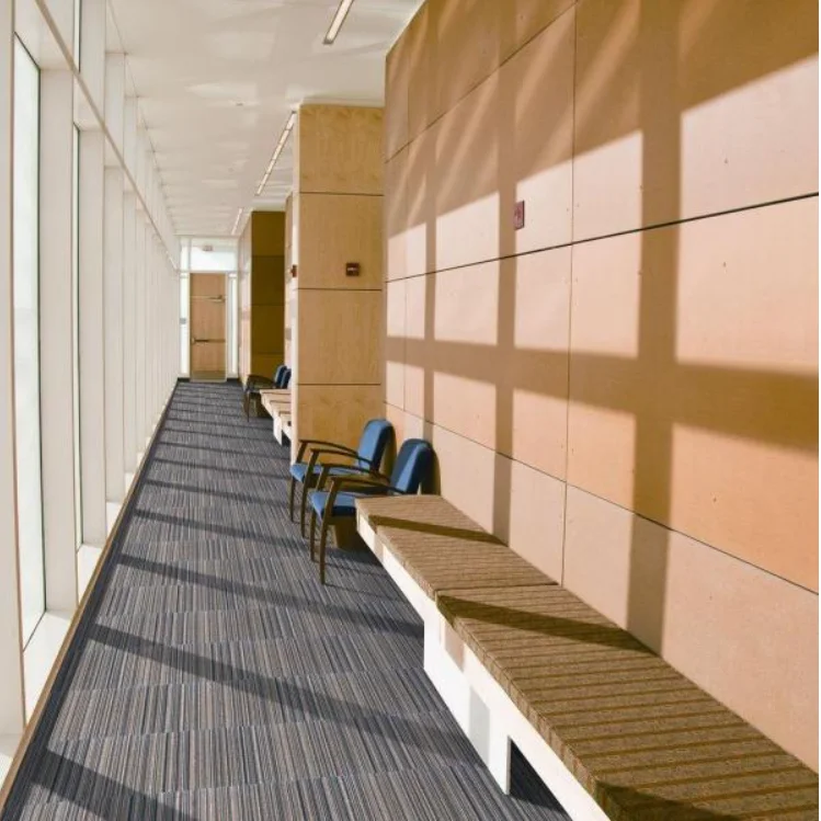 Manufacturer Supply Floor Carpet Tiles Reusable Durable Decoration Carpet Tile 50*50cm Decor removable PP tiles