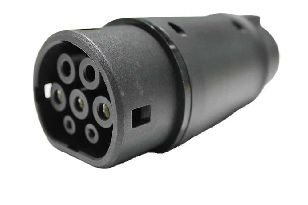 DUOSIDA supply ev cable connector type 1 to type 2 adapter