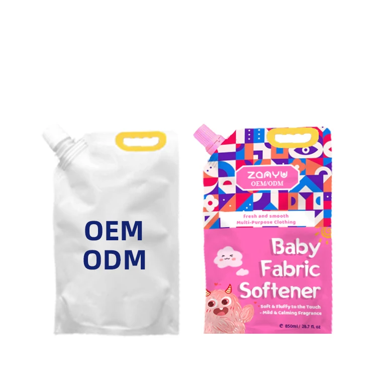 Private Label Clothes Softener Laundry Soap And Detergent Natural Fabric Softener Scent Booster Laundry Fabric Softener