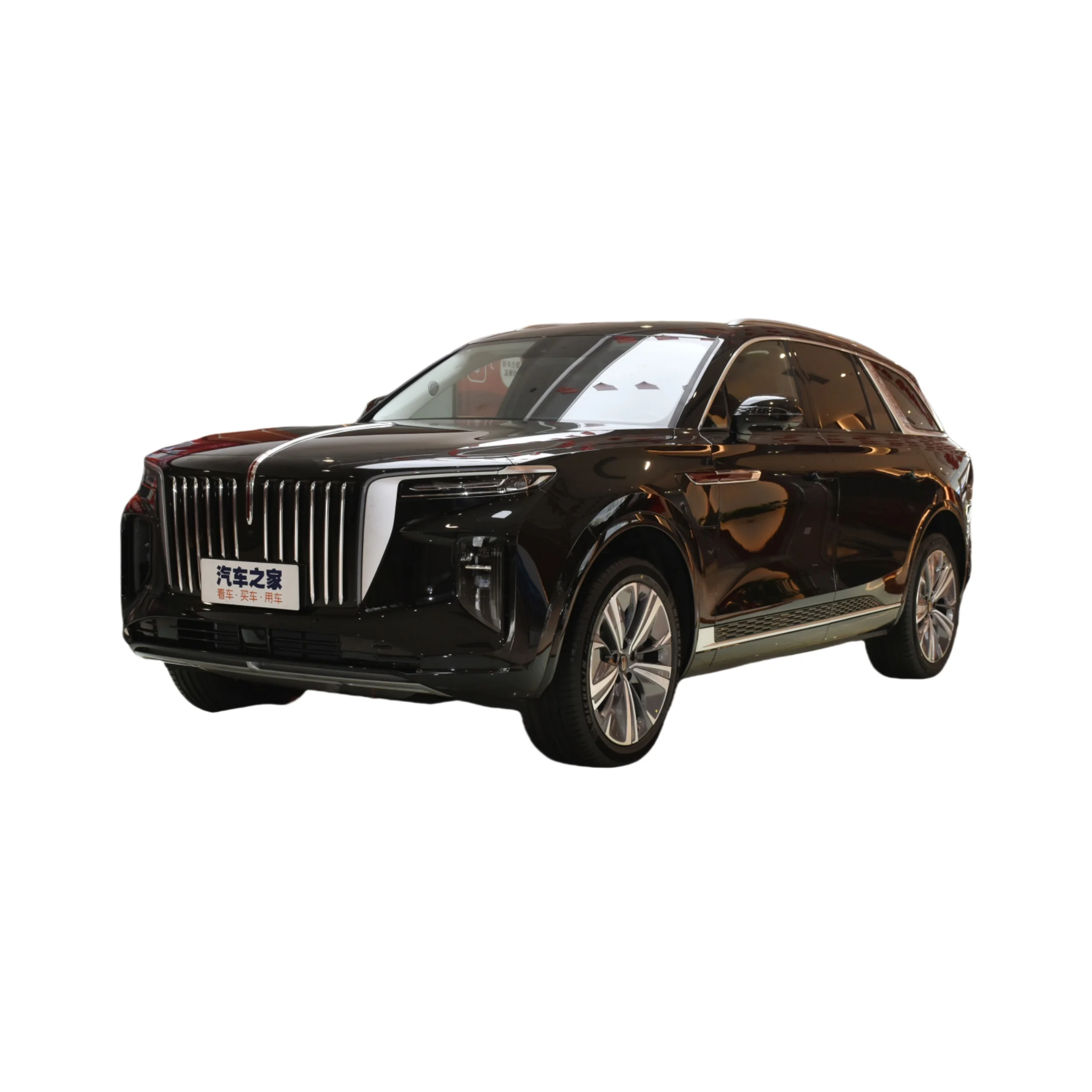 Hongqi E-HS9 EV 2021 китайский NEV использовал чистый Электрический 6-местный большой внедорожник использованный автомобиль в пределах дальности 20000 км