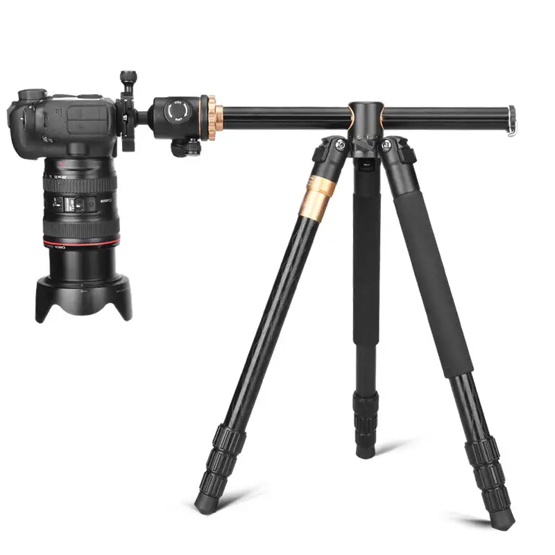 CAME-TV CTV-999H  Profesional Camera Aluminum Tripod With Horizontal Arm Max Load 17-1/2 Lbs