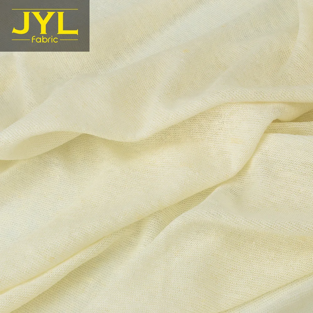 JYL 85% linen 15% polyamide fabric 804# sample/colors swatch or fabric