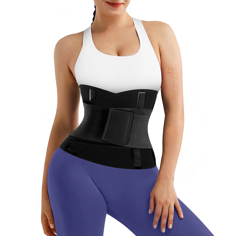 Custom Waist Cincher Belly Slimming Weigh Loss Waist Trainer Tummy Control Sport Sweat Women Shaper