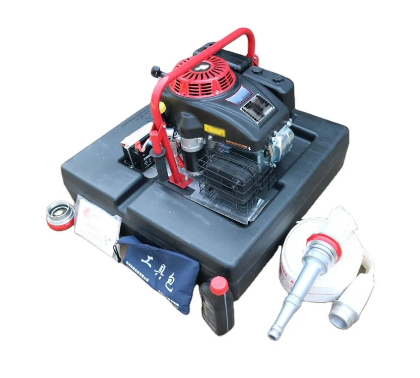 Firefighting Pontoon Pumps Self-priming for High Flow Drainage and Flooding Emergency Fire