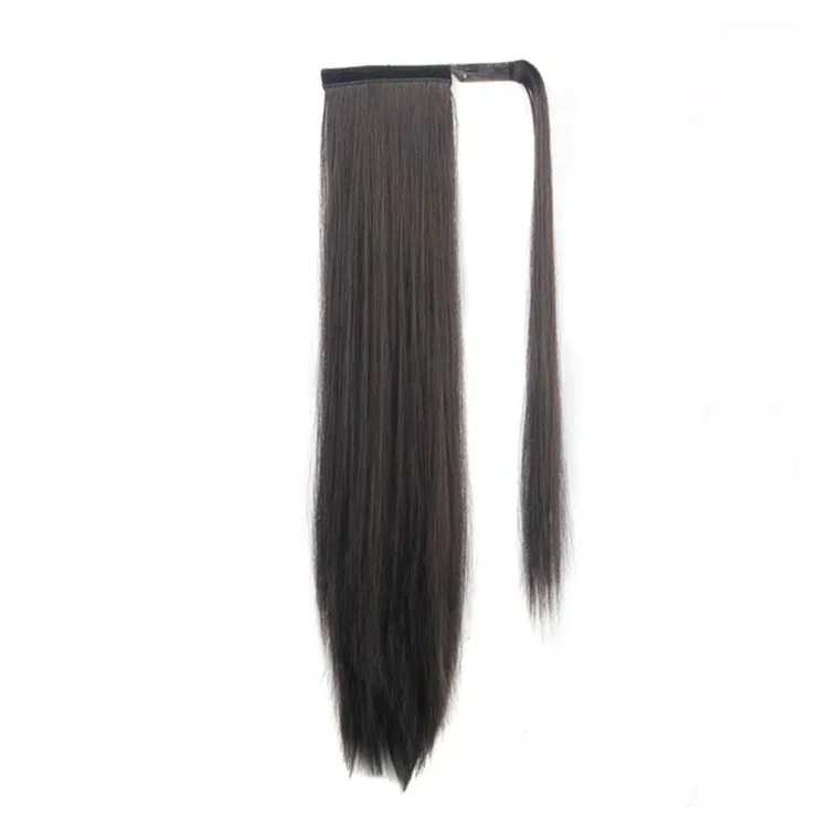 
China Supplier Brazilian Natural Full 100g 150g Ponytail Hair Extensions,Wholesale 100% Human Hair Ponytail 