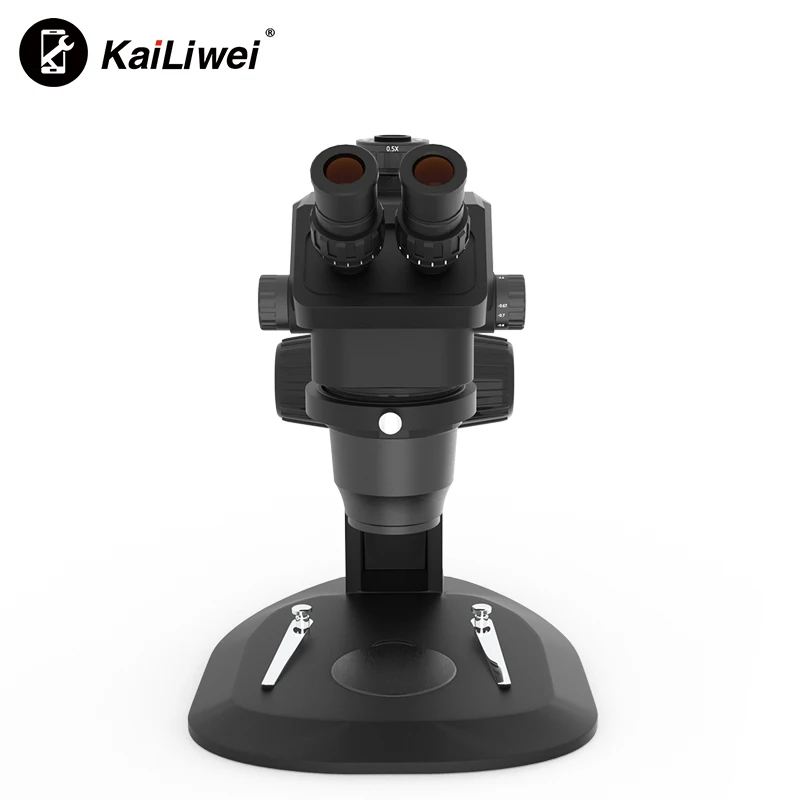 kailiwei TS-81 SZm 6745T 6.7X-45X Large Working Distance View Stereo Zoom Trinocular Microscope