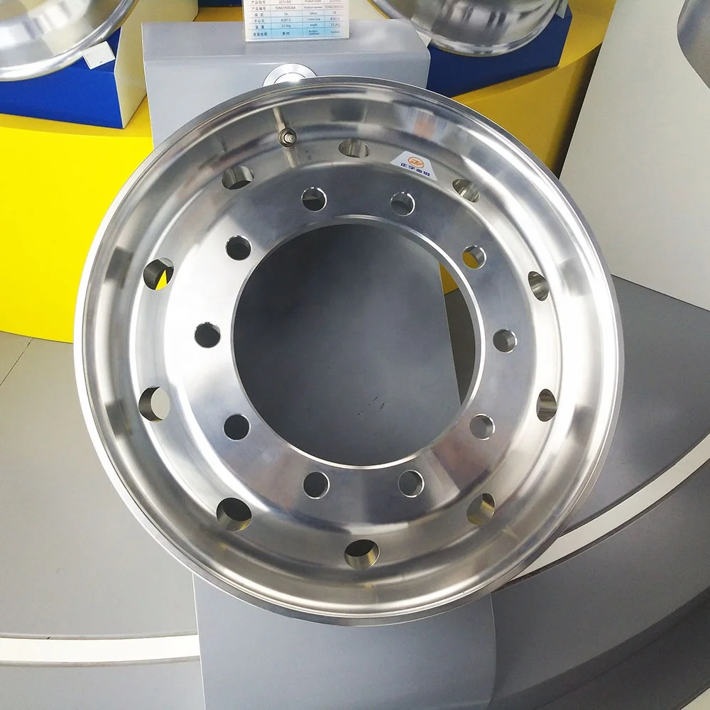 Wheels Truck OEM/ODM Customized Alcoa Aluminum Wheels 22.5 For Off- Road Truck Aluminum Bright Finishing