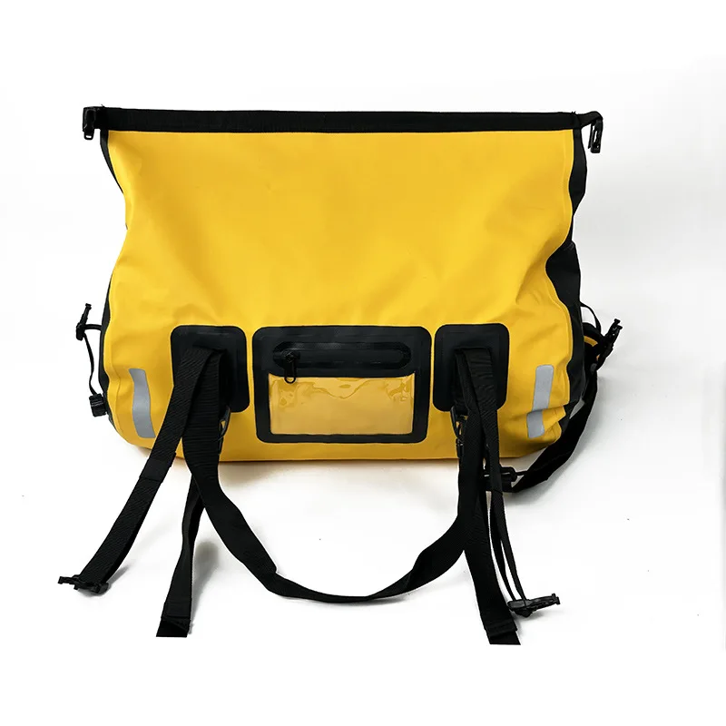 Fully Waterproof Motorcycle Tail Bag Rear Seat Bag Rider Motorcycle Bag Long-distance Motorcycle Travel Riding Luggage