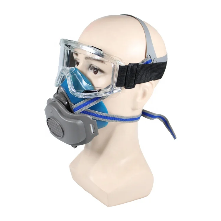 Reusable Half Respirator Gases Vapors Dust Paint Grinding Sanding Welding Chemical Dust Filter Mask