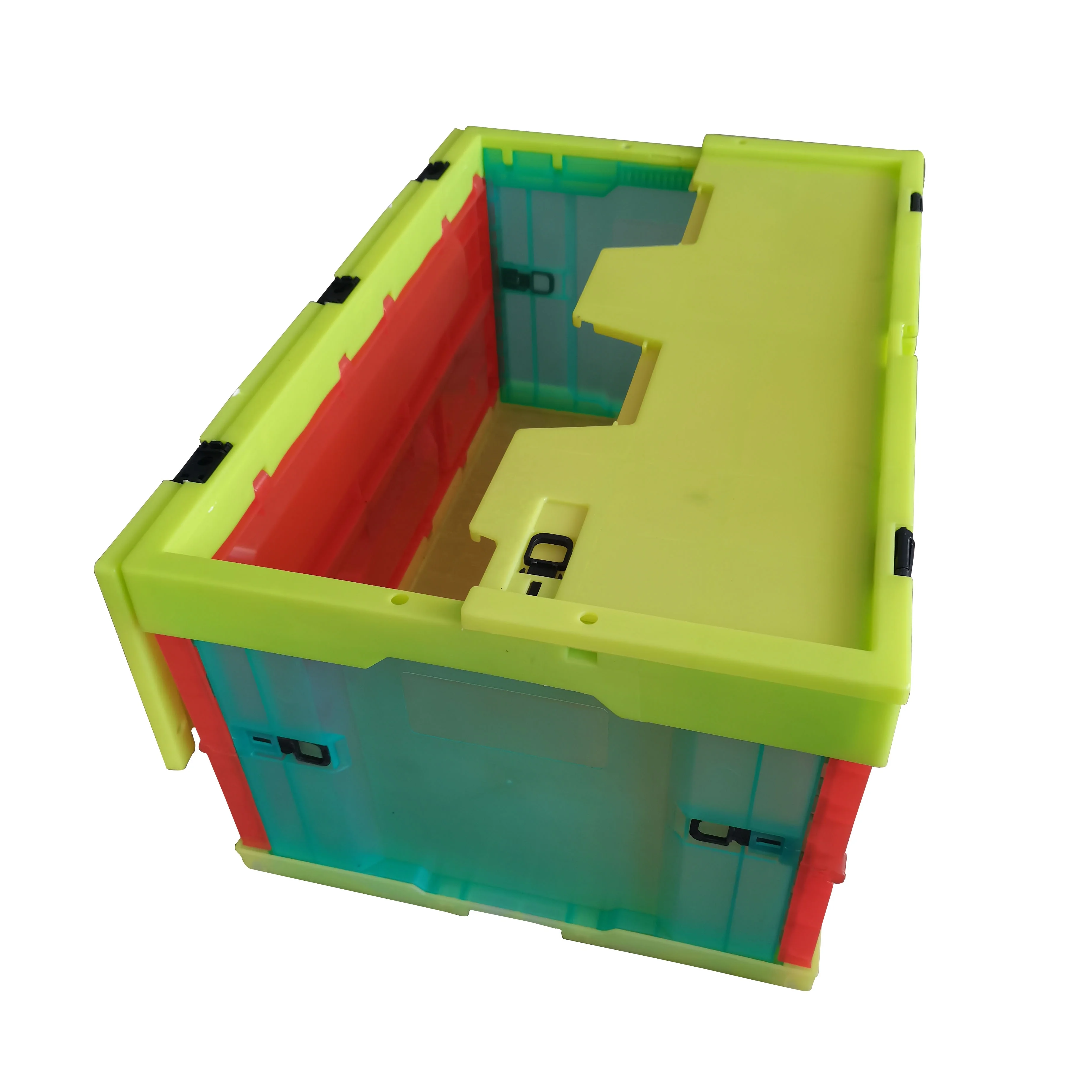 Jisedai  High Capacity Heavy Duty  Folding Pallet Box Container Pallet Bin Plastic Pallet Box