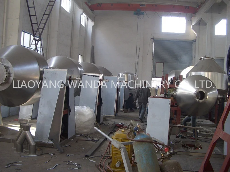 China Manufacturer SZG Series Low Temperature Sulphuric Acid Agent Conical Cone Rotary Vacuum Dryer