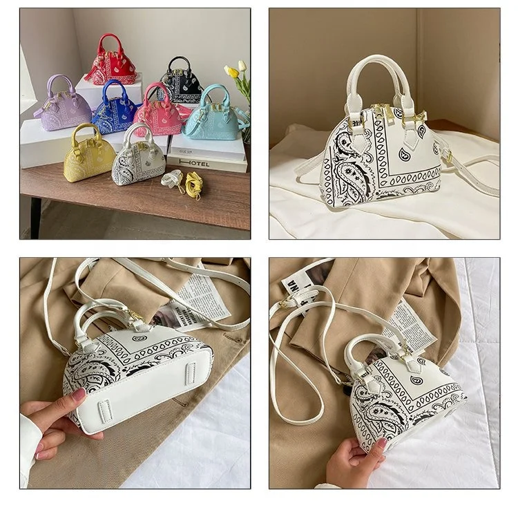 Wholesale Fashion Luxury Folk-custom Chinese Style Purse Crossbody Bag Bucket Ladies Single Shoulder Women Handbags and Hats Set