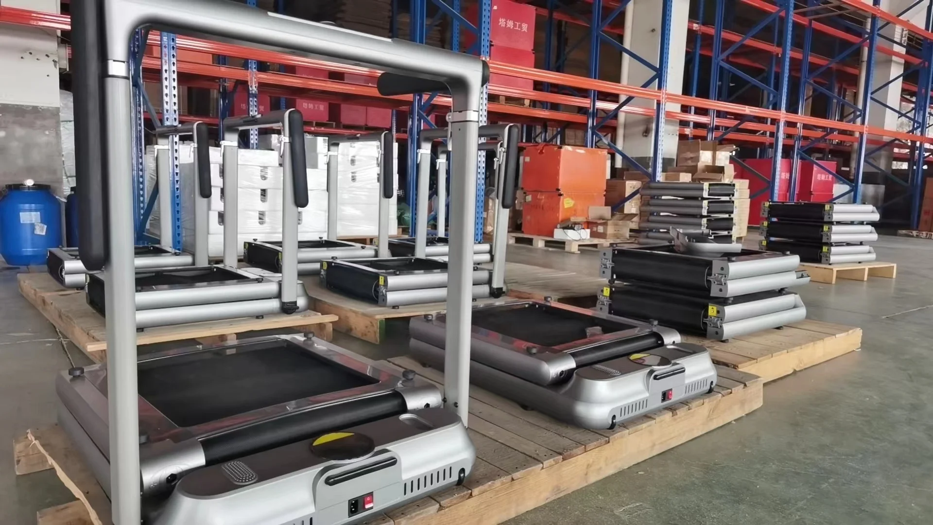 TODO Wholebody Folding home treadmills New fitness Equipment Running Machine 2.5hp motor app for office use low factory price