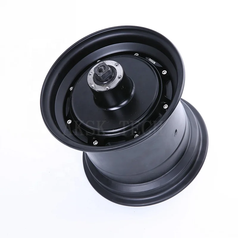 High Power 60V 3000W Hub Motor Brushless 18x9.50-8 Inch Harley Scooter Accessories for CityCoco Electric Harley
