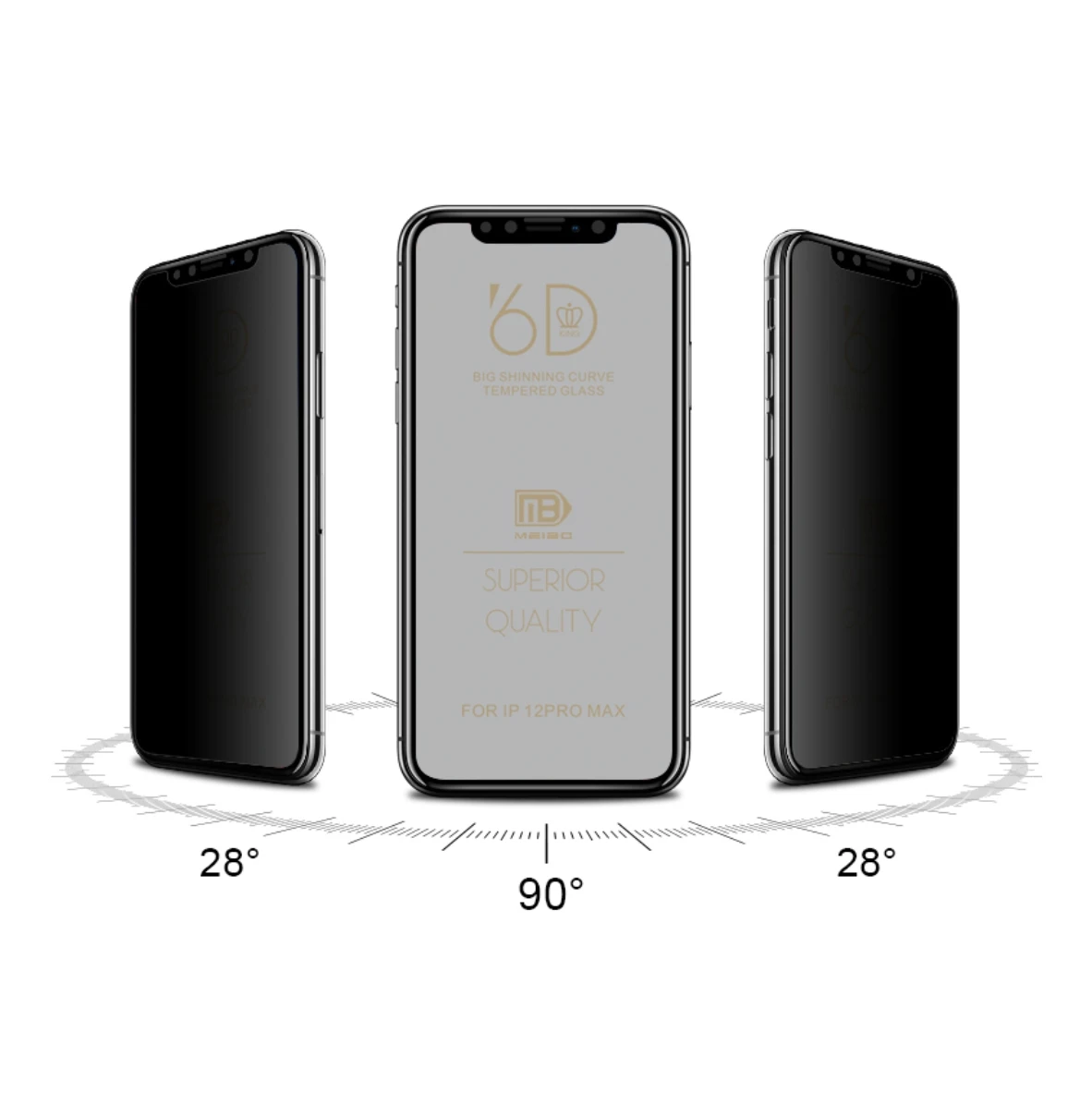 Взрывозащищенное Закаленное стекло для iphone 11/12/12 pro max/13 max полная защита экрана от