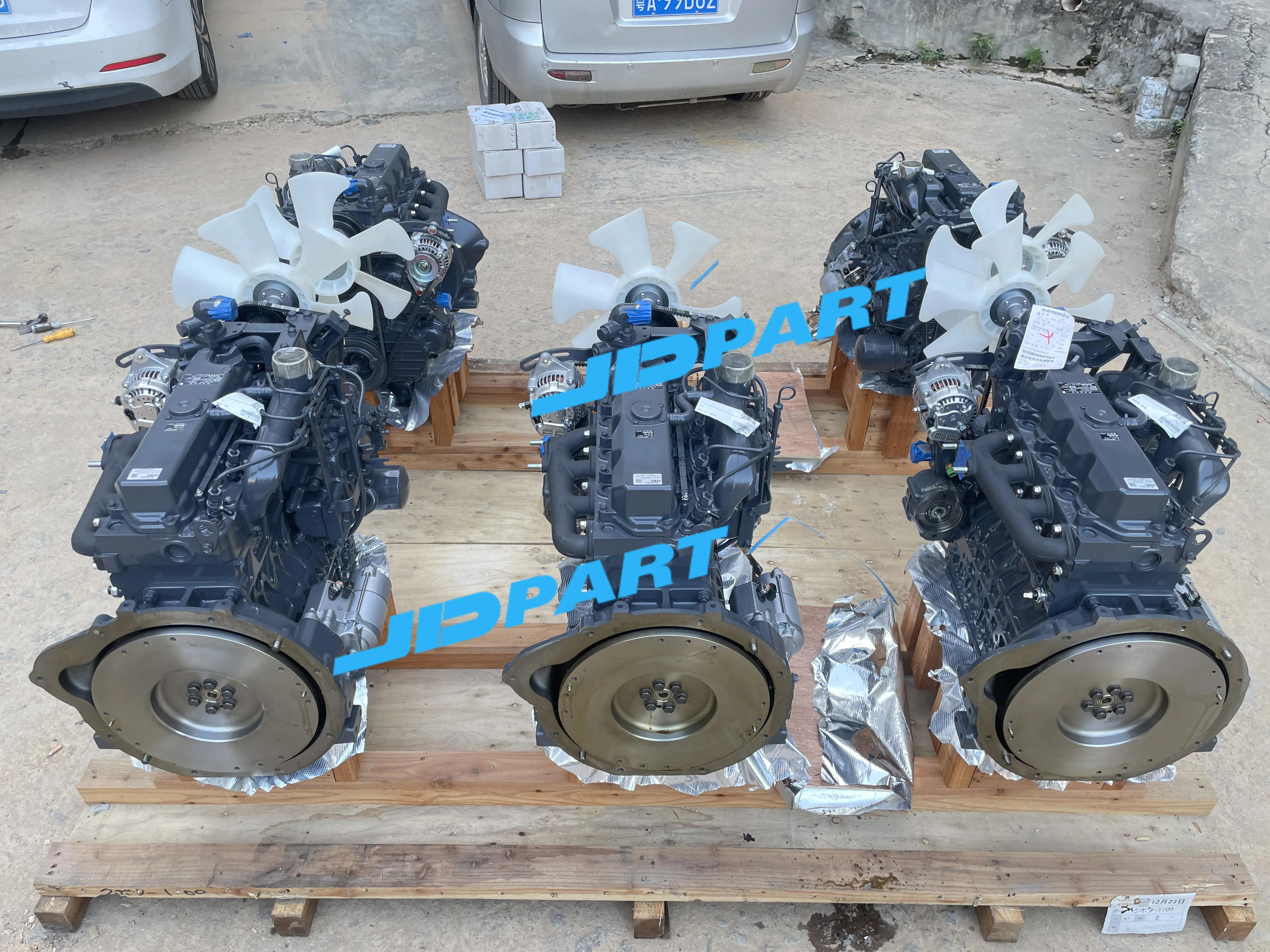 V2403 полный двигатель для Kubota