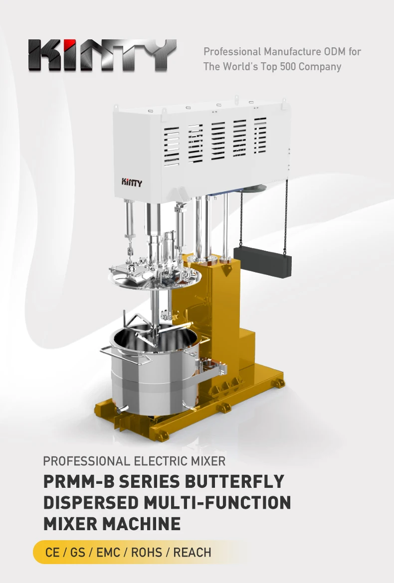 Vacuum Homogenizer Emulsifier Mixer Lab Mixer Homogenizer Different Heads Vacuum Emulsifying Mixer For Ointment Cosmetics Cream