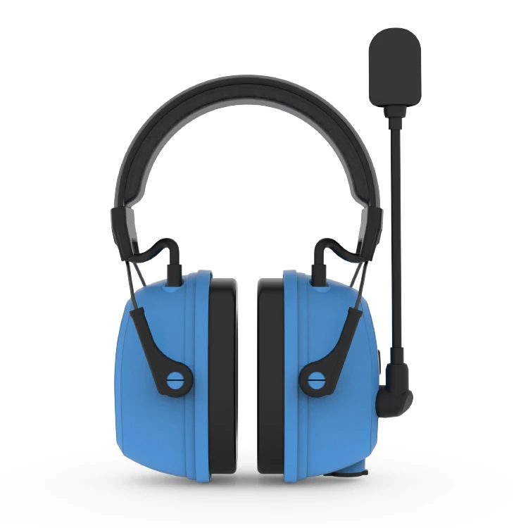 Rongxiang Pro-Grade Noise-Reducing earmuffs safety airport safety Shooting hear through Earmuffs with Microphone