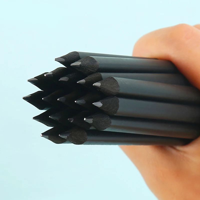 12 Pack Graphite Pencil Set Art Painting Pencil School Students Supply Wood Pencils in Box